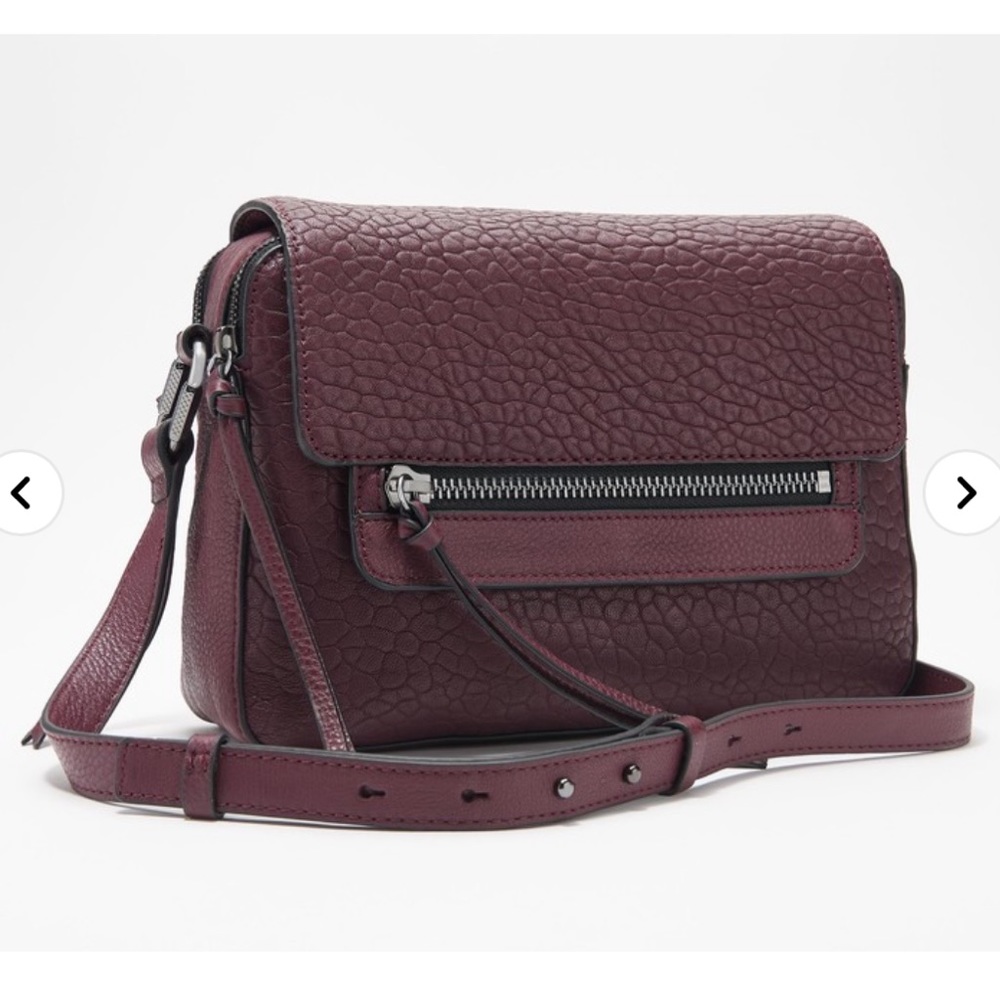 Vince Camuto Large Leather Crossbody- Raya NWT